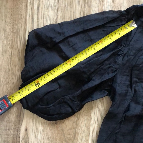 NEW!!! Zara Jewel 💎 Button Organza Top - Picture 14 of 14